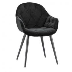 Contract chair Model 12044 black 