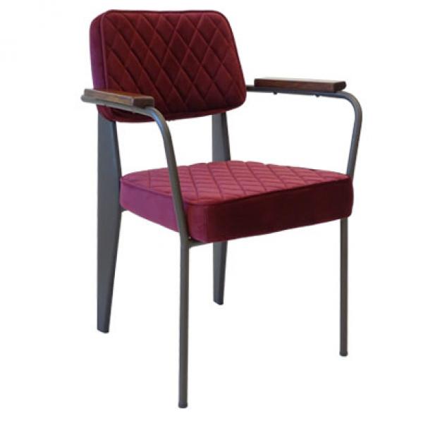 Horeca stoel vintage red Model 12905R 
