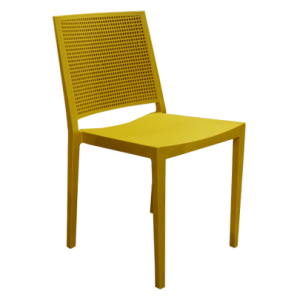 Gastronomie outdoor stuhl modell 17881 gelb
