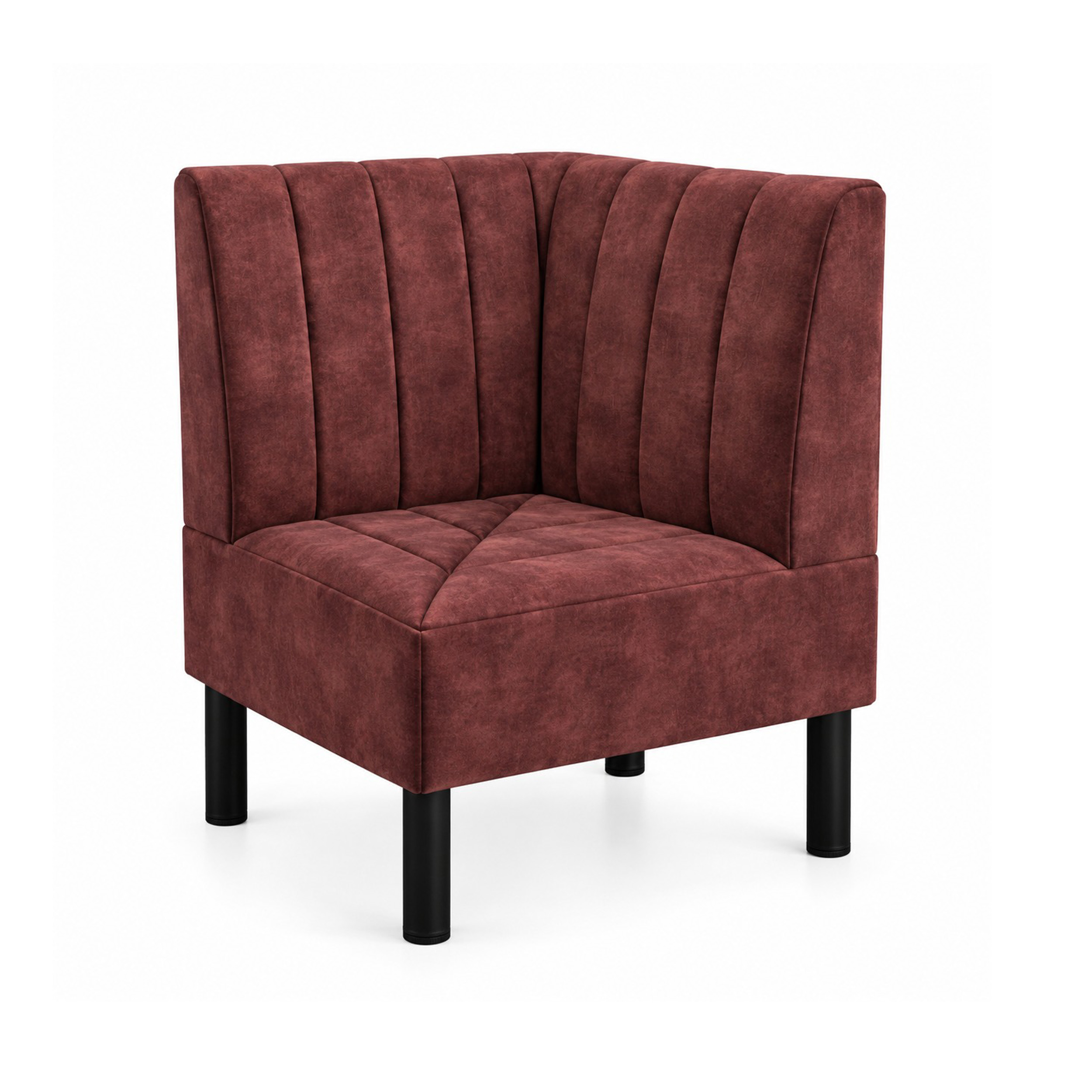 Hospitality Bench 20245 – Adore WINE RED - 60x60 cm CORNER